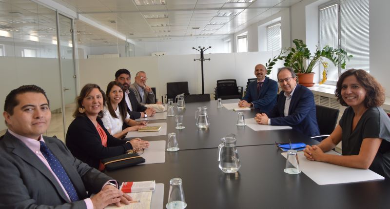 Visita delegació CPLT Xile
