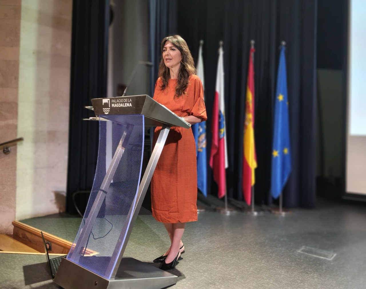 La presidenta del Consejo, Concepción Campos 