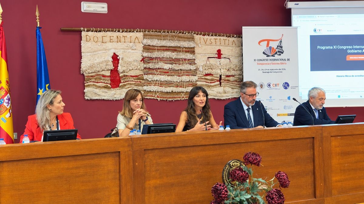 Sesión del Congreso Internacional de Transparencia