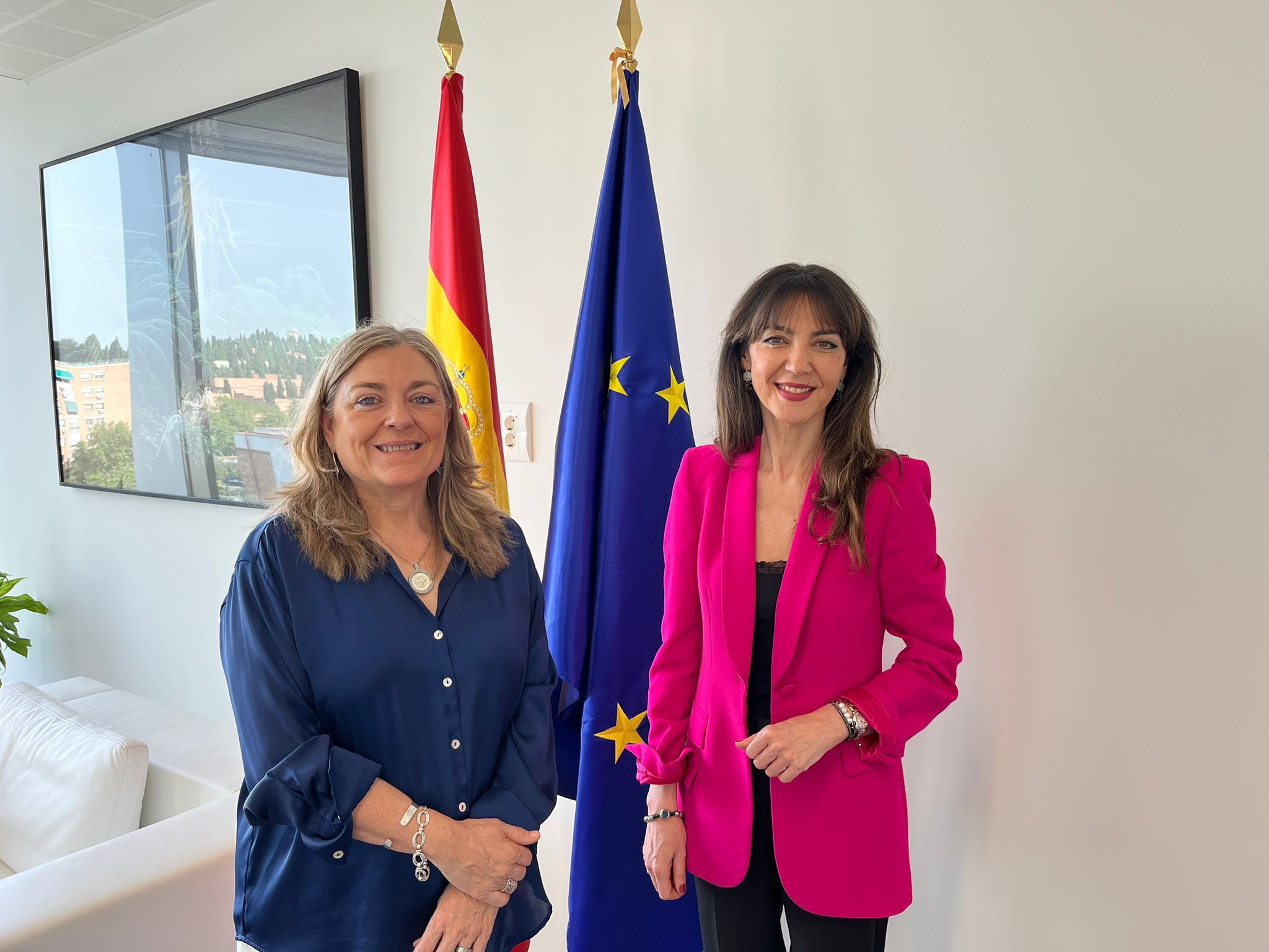 reunión con la secretaria de Estado de Función Pública