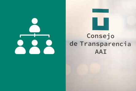 icona dun organigrama xunto ao logo do Consello