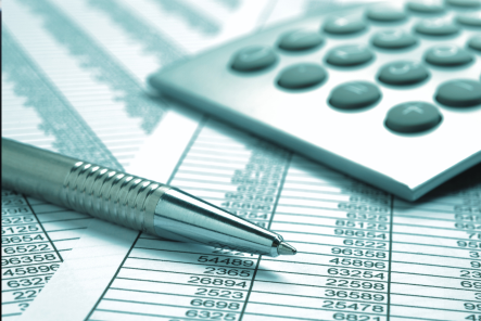 documentación económica y calculadora