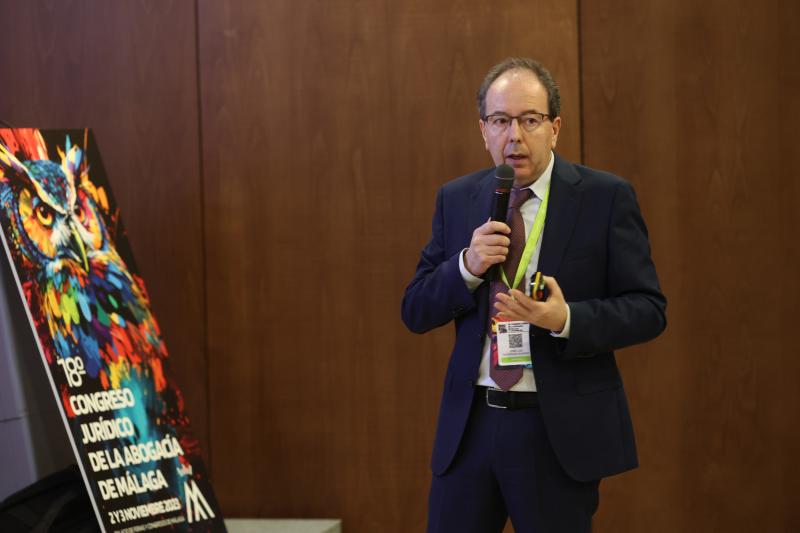 José Luis Rodríguez Álvarez durant la seua intervenció
